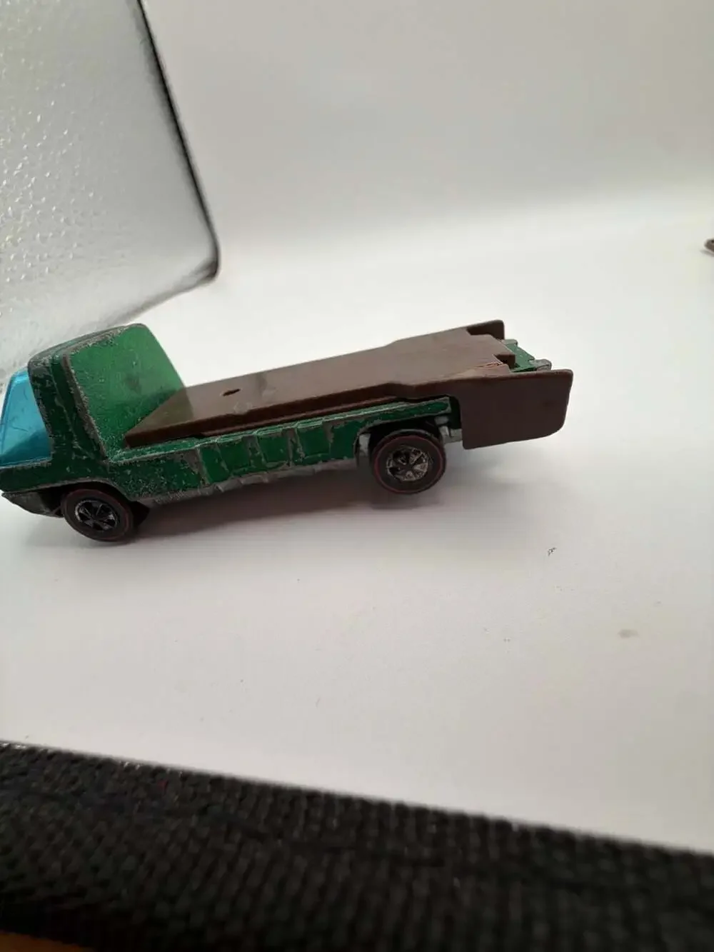 Vintage 1969 Hot Wheels Redline The Heavyweights Green Truck Cab